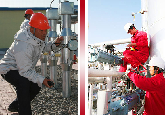油田采氣推進(jìn)安全生產(chǎn)（電伴熱系統(tǒng)維護(hù)） 確保春節(jié)期間安全生產(chǎn)(圖1)