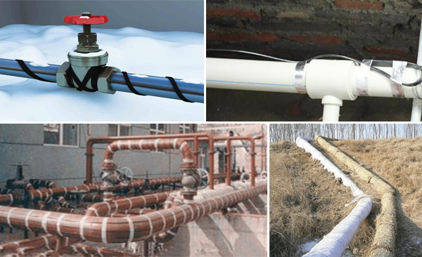 新疆地區(qū)水管防凍電伴熱管道保溫有方法(圖2) 新疆地區(qū)水管防凍電伴熱管道保溫有方法(圖2)