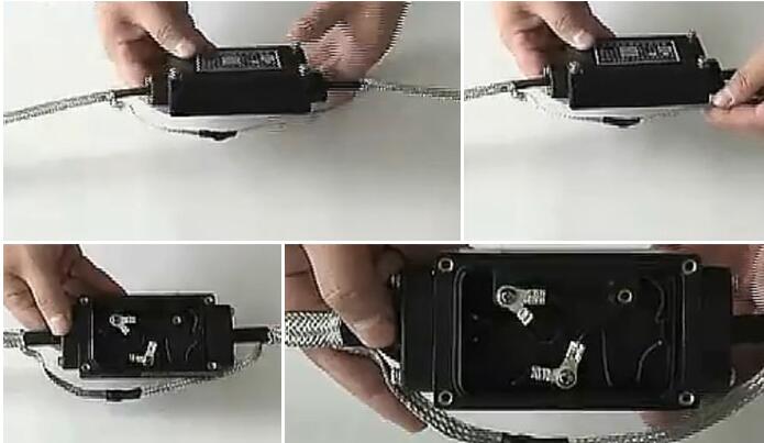 二通、三通接線盒正確接線盒方式圖