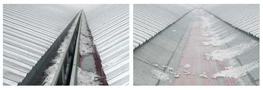 甘肅某科學(xué)技術(shù)館屋頂積雪自控溫電伴熱帶運用案例(圖1)