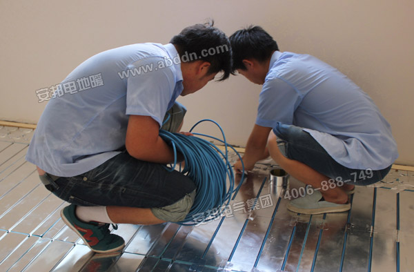 揚(yáng)州萬鴻城市花園電地暖案例(發(fā)熱電纜)